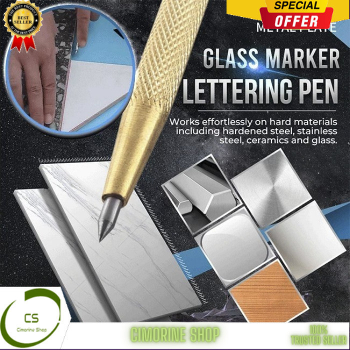 

Magic Pen Pena Engraving Carbide Scriber For Glass Metal Alat Potong ORIGINAL HIGH QUALITY CS
