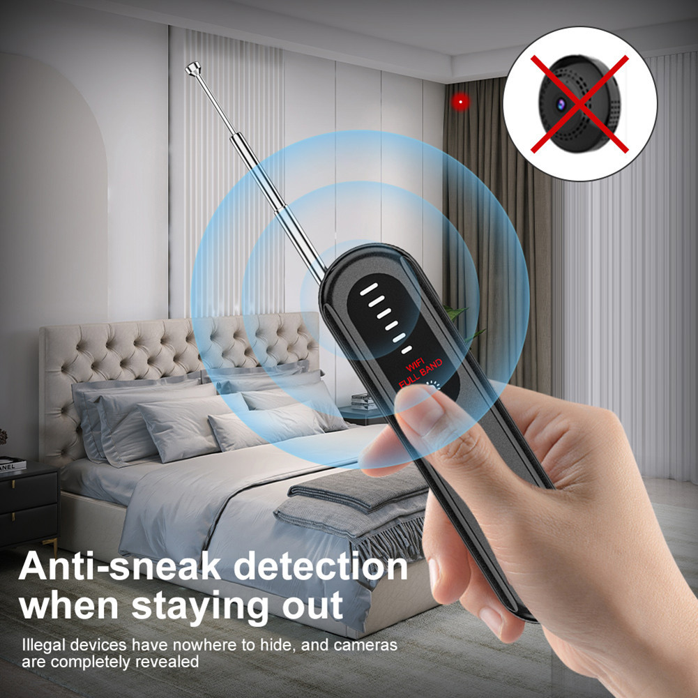 Camera RF Signal Detector Anti-Eavesdropping Radio Jammer Anti Candid Wireless Hidden Devices Finder