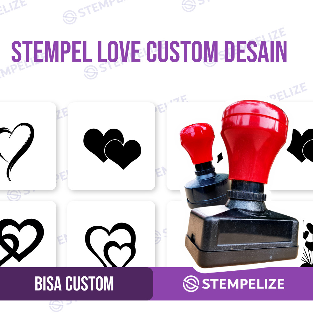 

Stempel Love Custom Desain