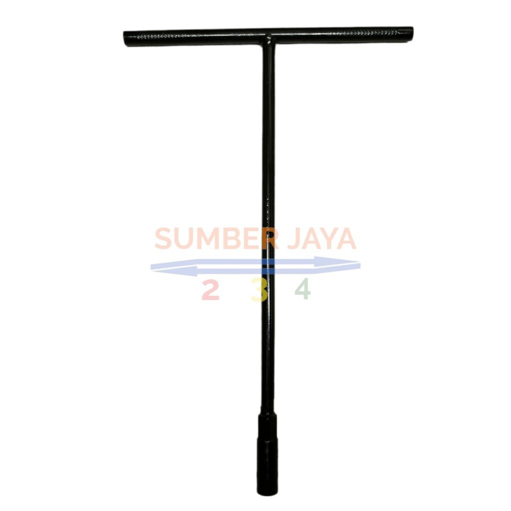 Kunci Sok T Hitam 8 10 12 14 / Kunci Shock T / T Type Wrench / T Shock-10  mmTERMURAH kunci T baut k