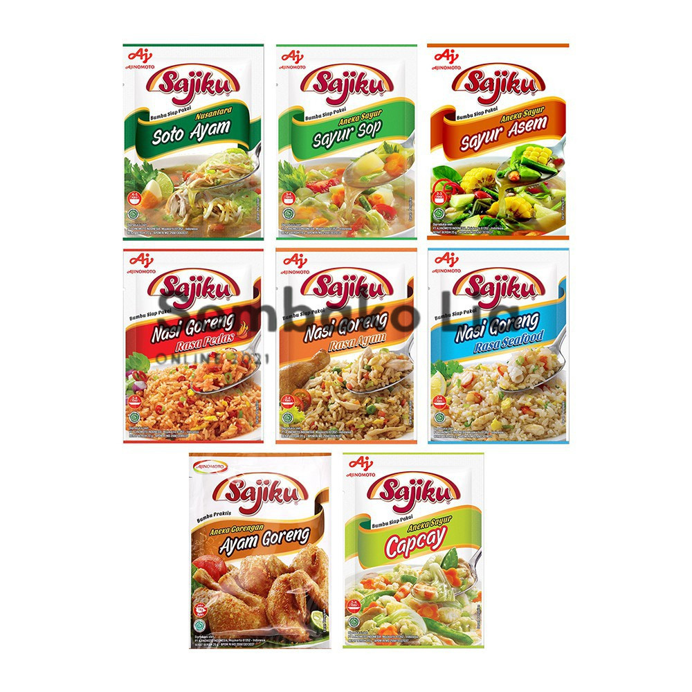 

Sajiku Bumbu Praktis Renteng / Bumbu Praktis Sajiku All Varian