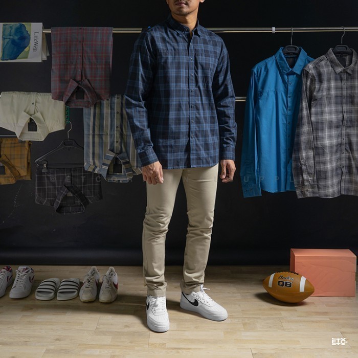 Men's Igor Plaid Longsleeve Shirt