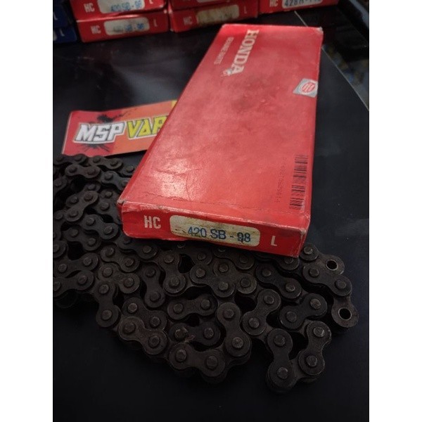 420 SB 98 Chain Drive Rantai Roda Original Ori Asli Kirana Astrea 800 Star SuperCub