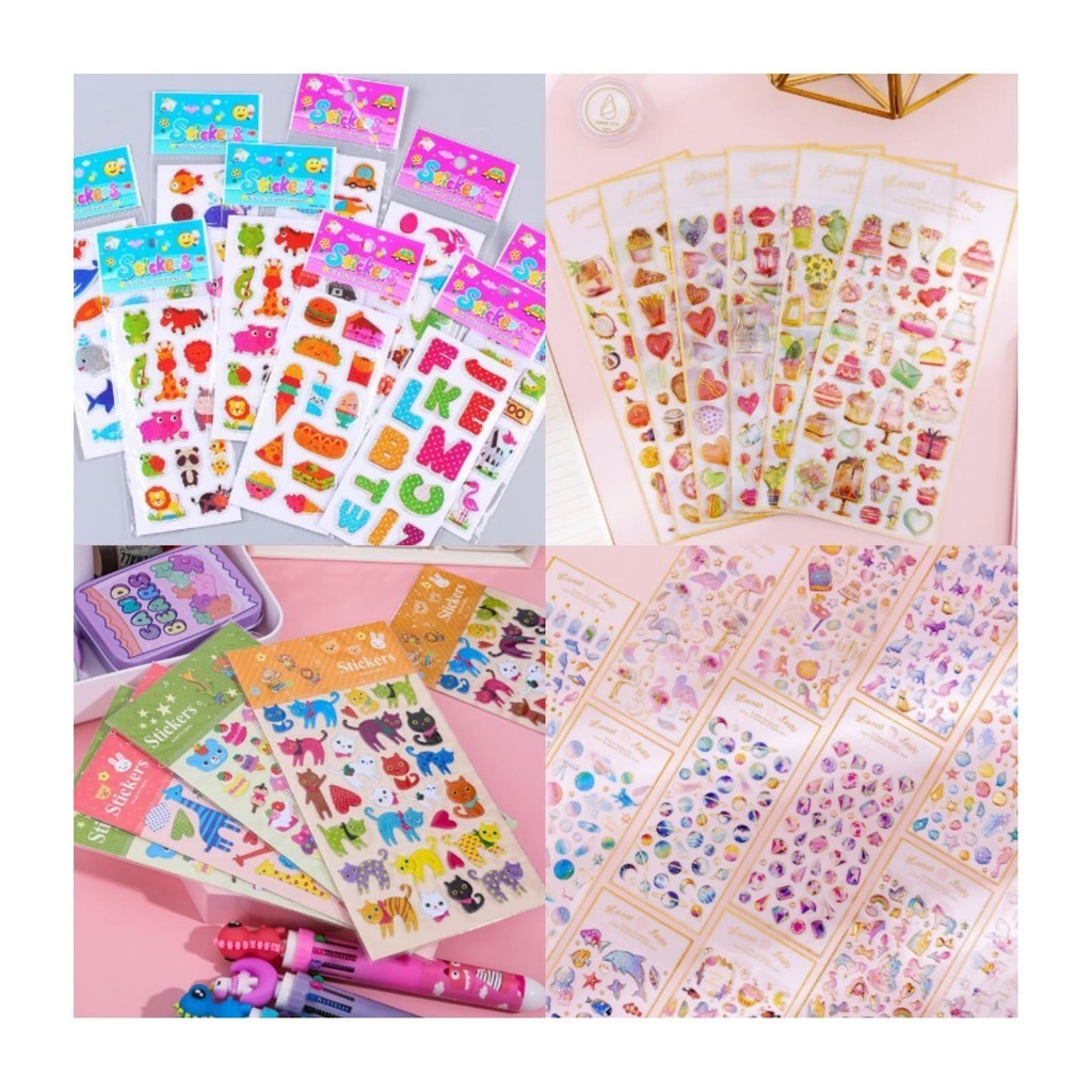 

HFM Stiker Anak 3D Timbul Motif Lucu