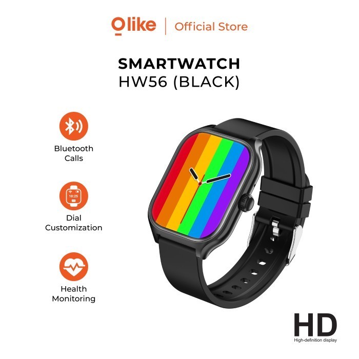 TERBARU OLIKE SMARTWATCH TOUCH SCREEN SPORT HEALTH TRACKER W11 - HW56