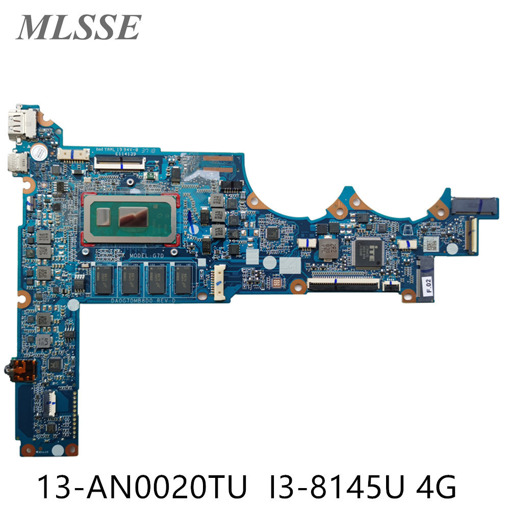 Digunakan untuk HP Pavilion 13-Sebuah 13-AN0020TU Motherboard Laptop TPN-Q214 DA0G7DMB8D0 L37347-601