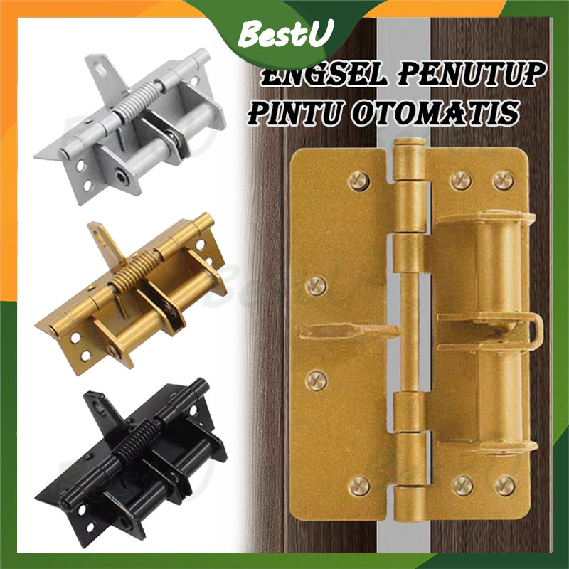 Engsel Penahan Pintu Engsel 90 Derajat/Engsel Pintu Otomatis Spring Door Closer/ Engsel Penutup Engs