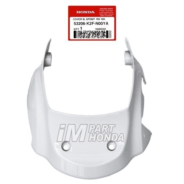 batok b k2fCover B Spedo Meter Batok Bawah Scoopy new led K2F Putih 2021 - 2024 original