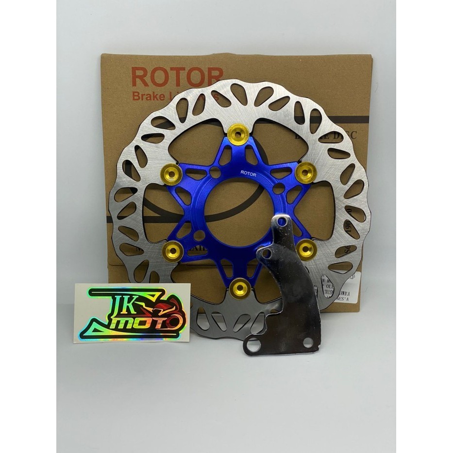 PIRINGAN DISK 220 MM + BREKET KALIPER STANDAR VARIO BEAT SCOOPY 220MM