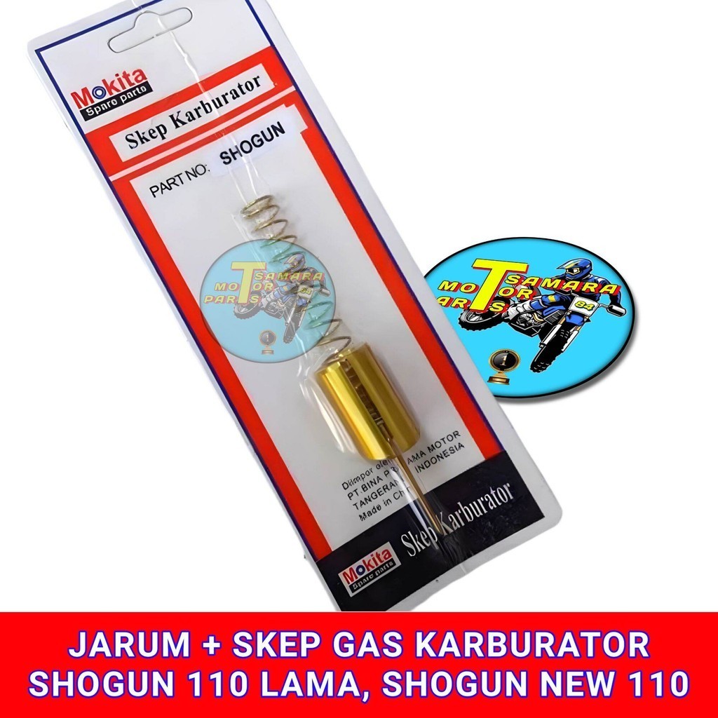 JARUM SKEP GAS KARBURATOR SHOGUN LAMA KEBO BAGONG SHOGUN 110 SHOGUN NEW 110 R