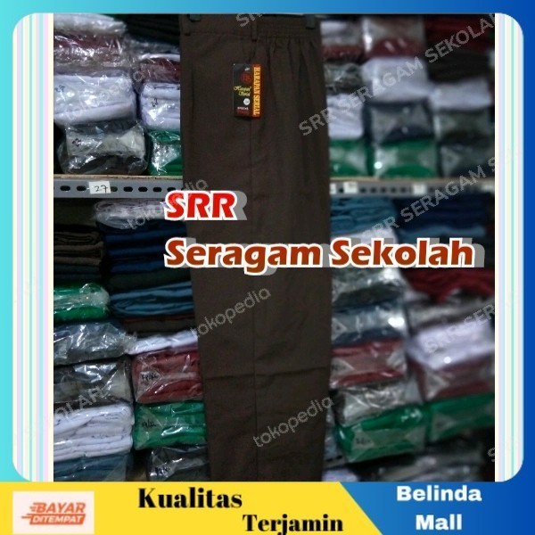 

⭐COD⭐ Seragam Sekolah Celana Pramuka SD/SMP/SMA Panjang Karet 24 25 TERLARIS