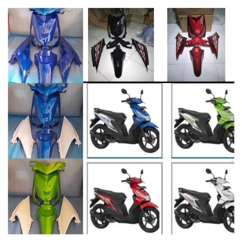 full body halus body alus honda beat karbu hitam putih biru merah hijau biru putih 2008 20092010 non