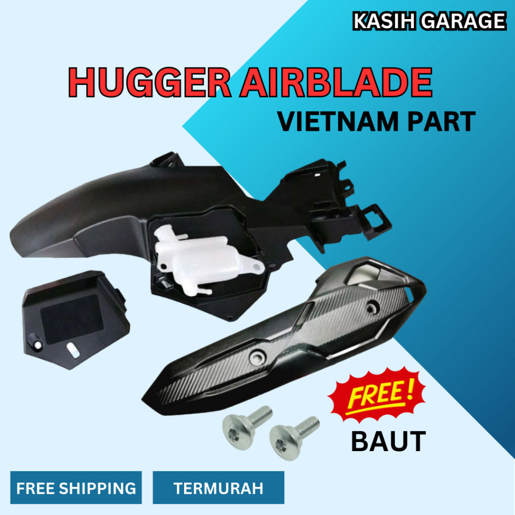 FJV45 HUGGER DAN TAMENG HUGGER AIRBLADE TAMENG AIRBLADE DAN TAMENG TZM PAKET HUGGER AIRBLADE SPION P