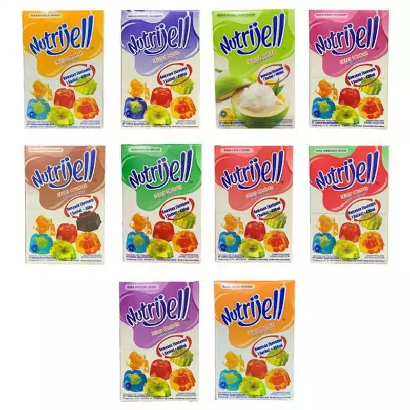 

Nutrijell Plain Cincau Jeruk Leci Mangga Melon Strawberry Anggur Kelapa Muda Coklat All Variant