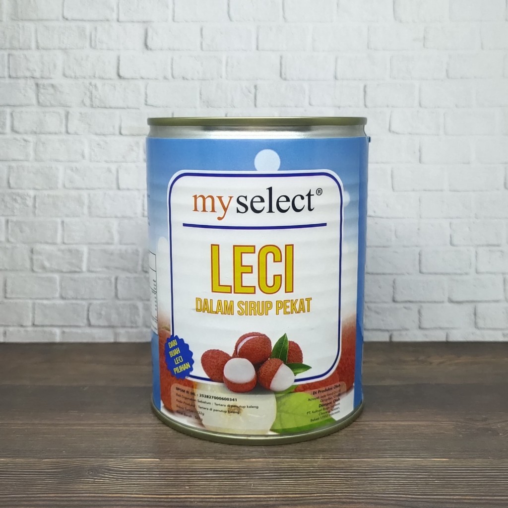 

MY SELECT LYCHEE IN SYRUP 567GR