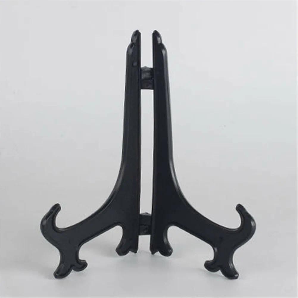 

Display Stand Plate Holder Stand Home Easel Frames Easy Storage Foldable Photo Picture Weddings Adjustable Hinges