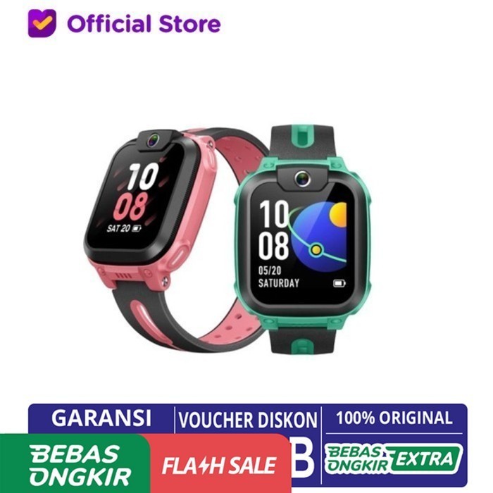 Promo Imoo Watch Phone Z1 Swimming Resistance HD Camera Garansi Resmi - BLUE