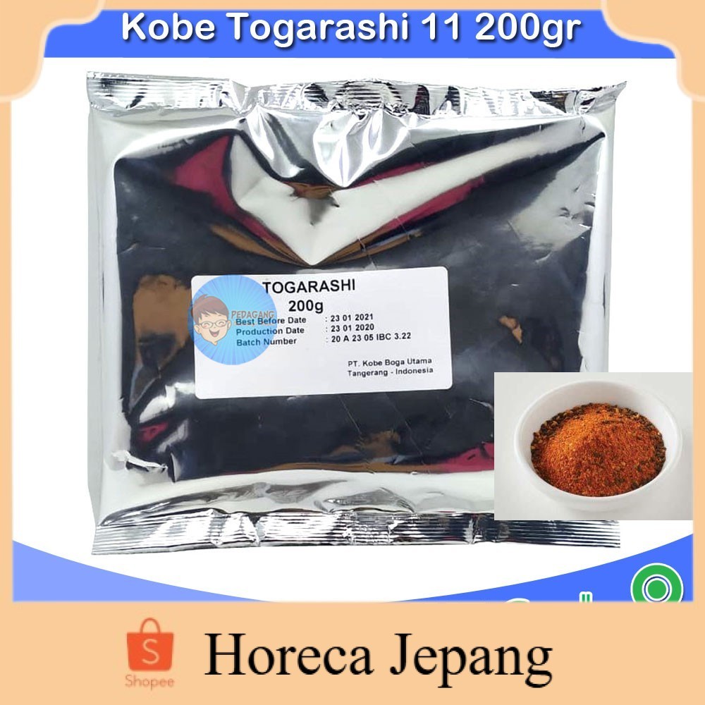 

Kobe Togarashi 11 200gr | Cabe Bubuk Jepang | Cabai Bubuk Jepang