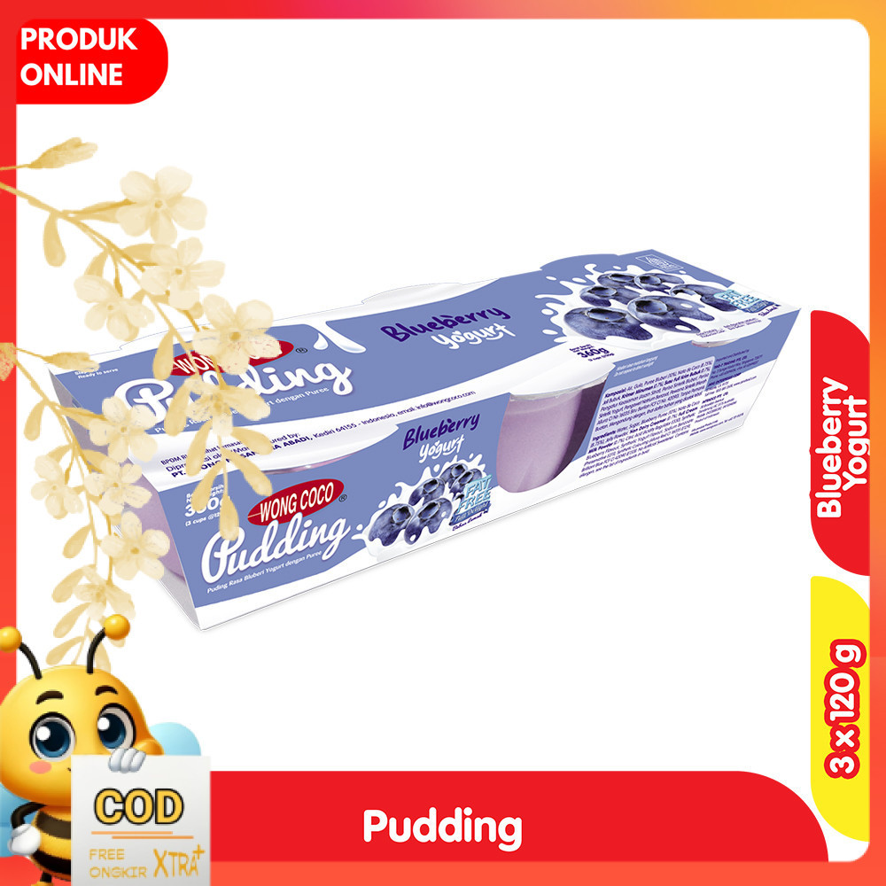 

Wong Coco Puding Blueberry Yogurt 3 x 120 g