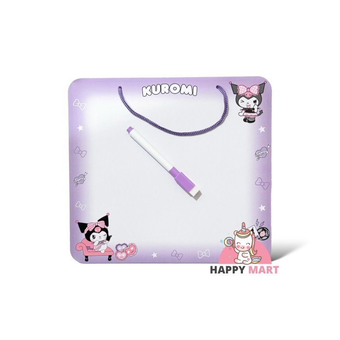 

Papan tulis PETIT MOTIF KUROMI / melody / cinnamoroll - Kuromi