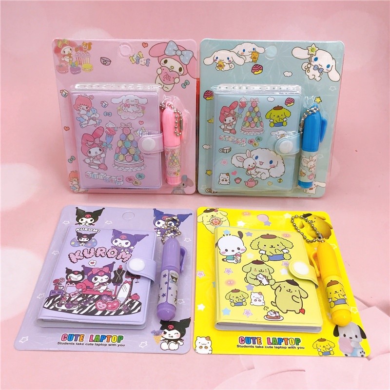 

JP Set Buku Diary dan Pena Karakter Note Book Note Diari Ballpoint Pen Motif Anak DIARYPEN