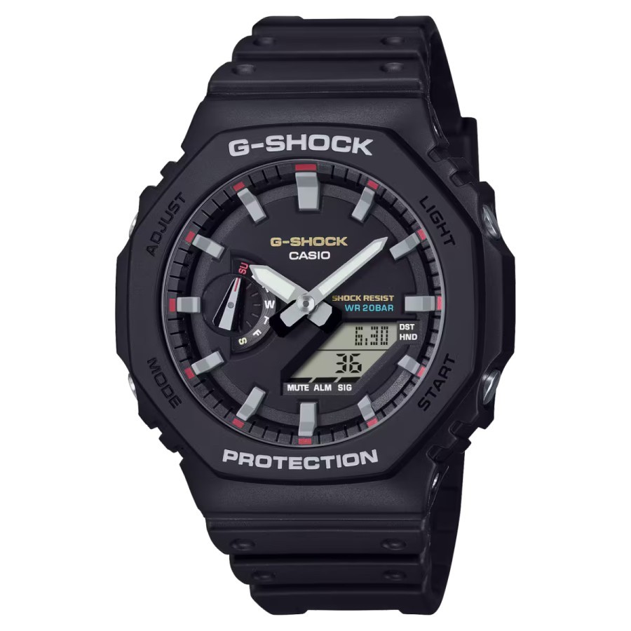 Original 100% Casio G-SHOCK GA-2100RL-1ADR Jam Tangan Pria GSHOCK GA2100 GA2100RL GA-2100RL-1A CASIO