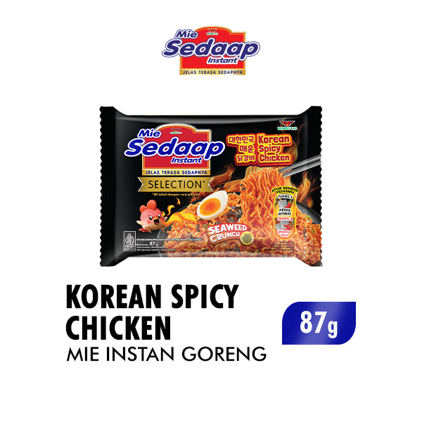

Sedaap Mie Instan Korean Spicy Chicken Bag 87 gr