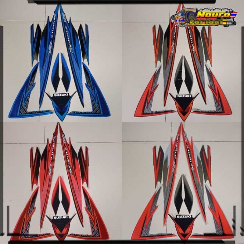 Aksesoris striping Suzuki skywave 2008 list body standar berkualitas