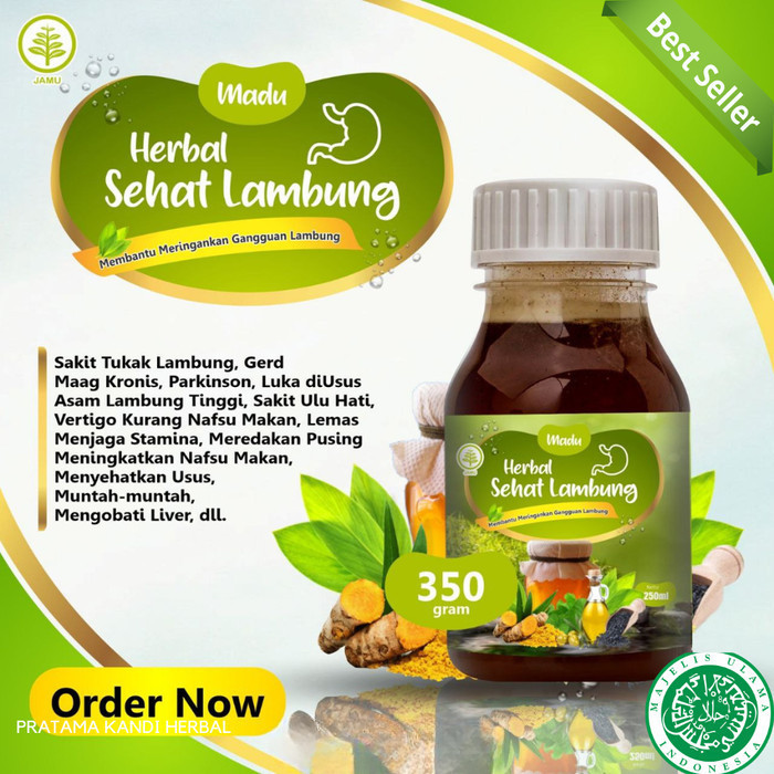 

SALE 3.3 Madu Herbal Sehat lambung 250 ml