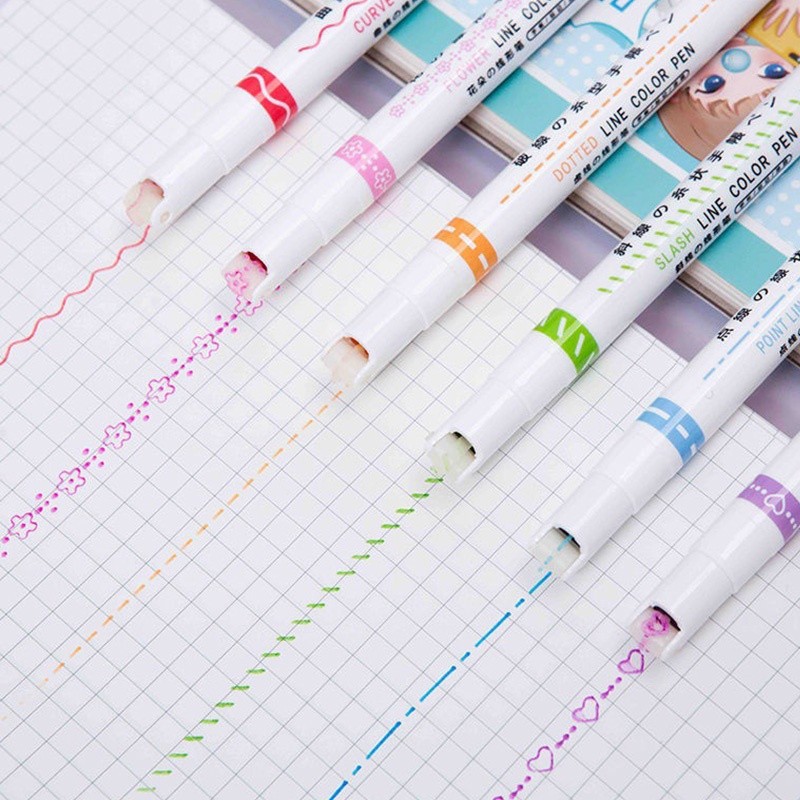 

Spidol Highlighter 6 Warna Cepat Kering Untuk Pelajar
