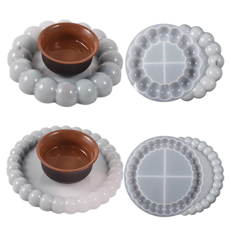 

Coaster Molds for Resin Casting,Bubble Resin Coaster Molds Silicone Coaster Molds for Epoxy Resin DIY-Home Decorations R3MC