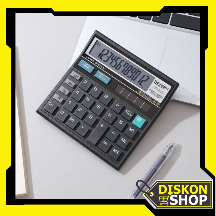 

Diskon Shop - 6551 Kalkulator CT-512 Akurat / Ideal untuk Perhitungan Cepat
