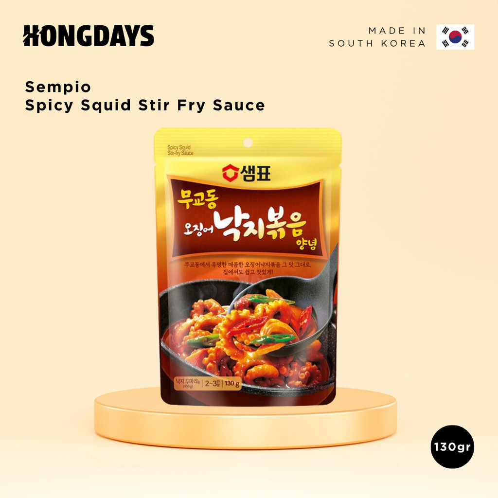 

Sempio Spicy Squid Stir Fry Sauce 130g - HONGDAYS
