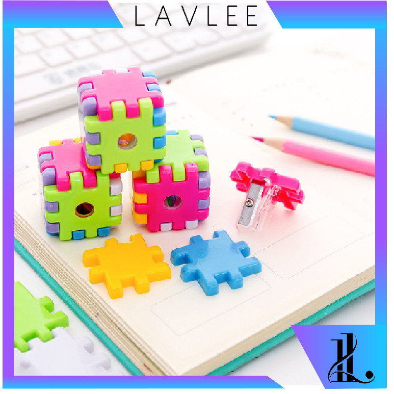 

Lavlee -S5744 Rautan Pensil Mini Bentuk Puzzle / Serutan Pensil Model Puzzle / Peraut Pensil Putar Rautan Pensil Karakter Puzzle