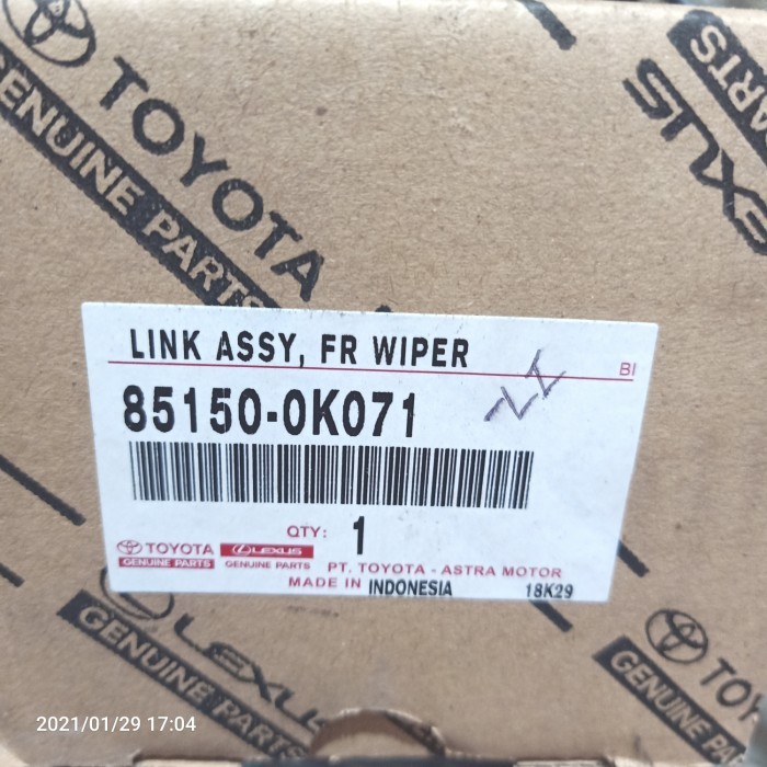Link Wiper Kijang Innova 2004-2014 Original PARTS