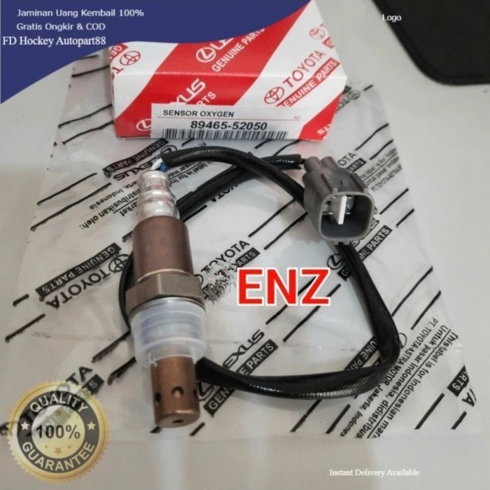 sensor knalpot oksigen O2 vios gen1 2001-2006 up depan atas import
