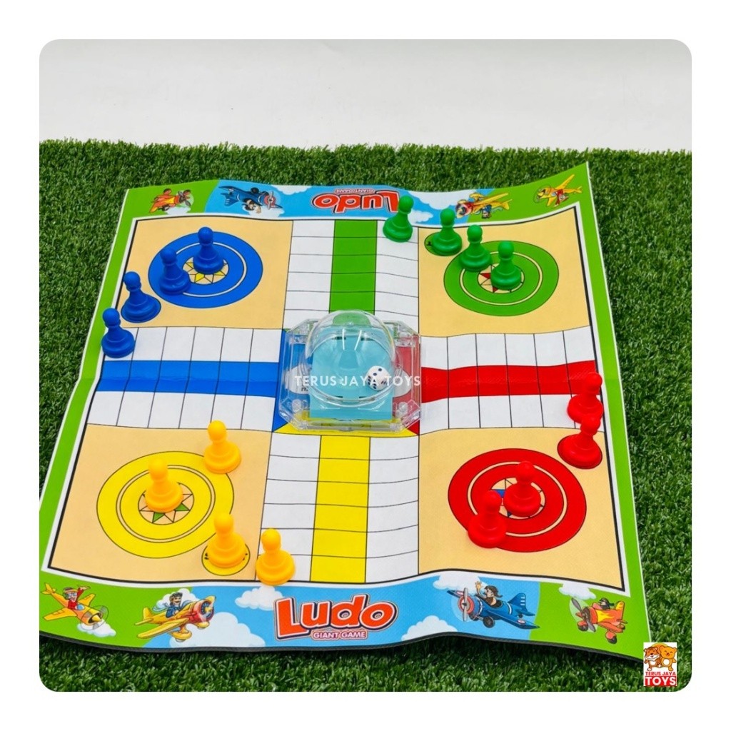 MIRACLEONLINESHOP GAME LUDO UKURAN 35X30CM