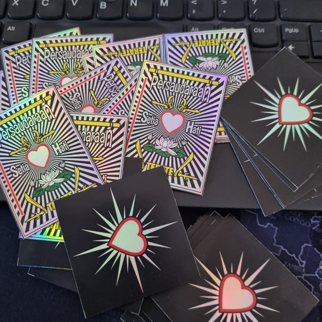 

STIKER PSHT HOLOGRAM / NON HOLOGRAM MURAH BISA SATUAN