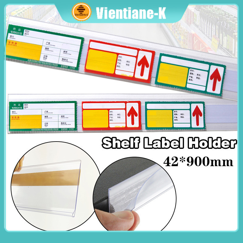 

Price Rail Double Tape 90cm Tempat Harga Rak Price Tag Stok Label Harga Rak