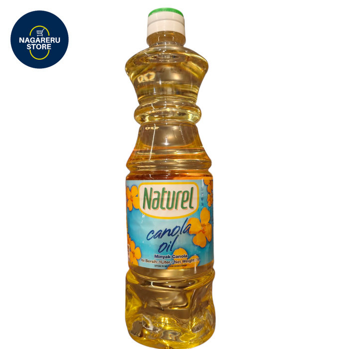 

Naturel canola oil (minyak canola) 1 liter