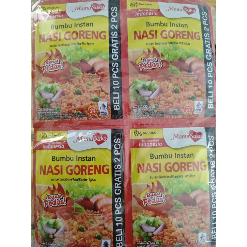 

Mamasuka Bumbu Instan Nasi Goreng 20 gr PCS