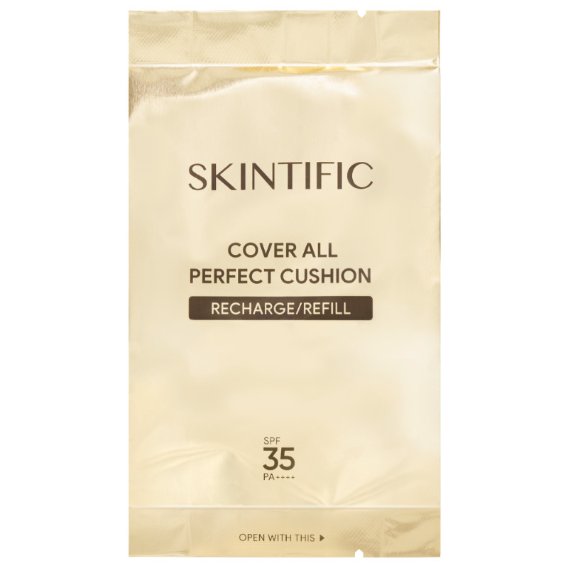 Skintific REFILL Cover All Perfect Cushion, Shade - 02 Ivory