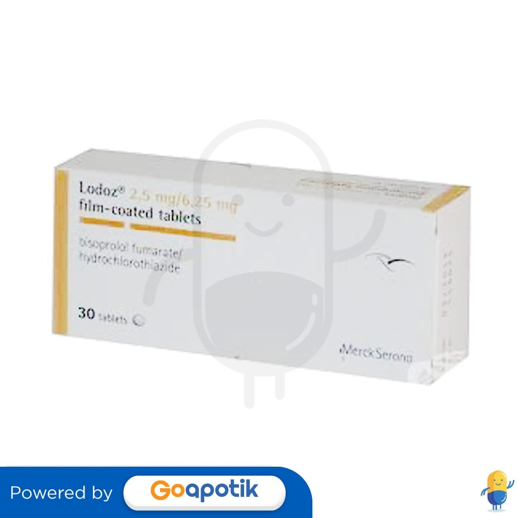 Lodoz 2.5/6.25 Mg Box 30 Tablet / Hipertensi