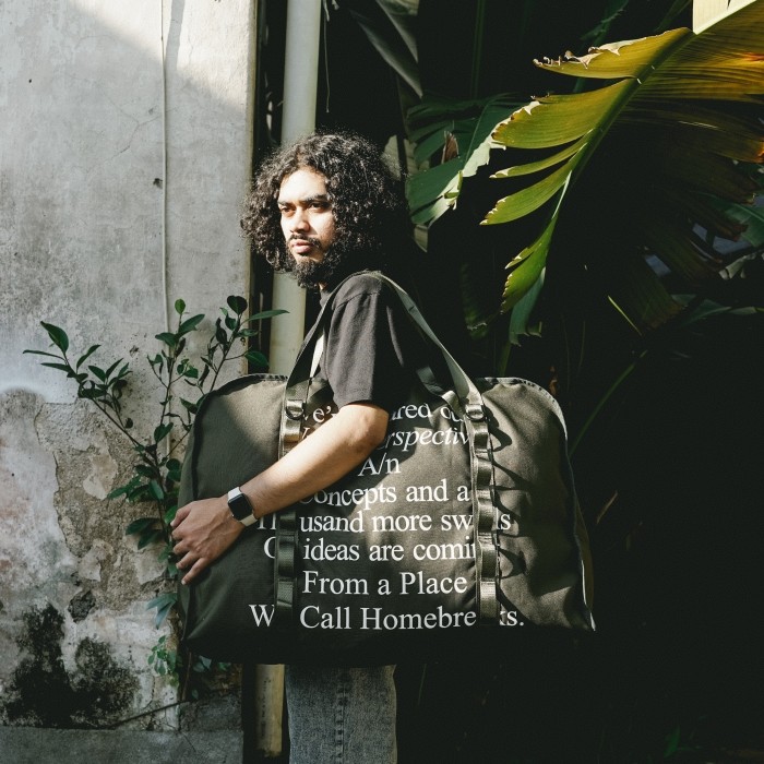 UNKL347 Travel Bag Warna Dark Green Bahan Cordura BLEX