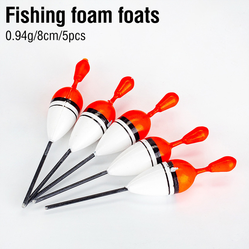 15Pcs/Set Pelampung Kumbul Pancing Luminous Anti Badai Bersinar Dimalam Hari Pelampung Pancing