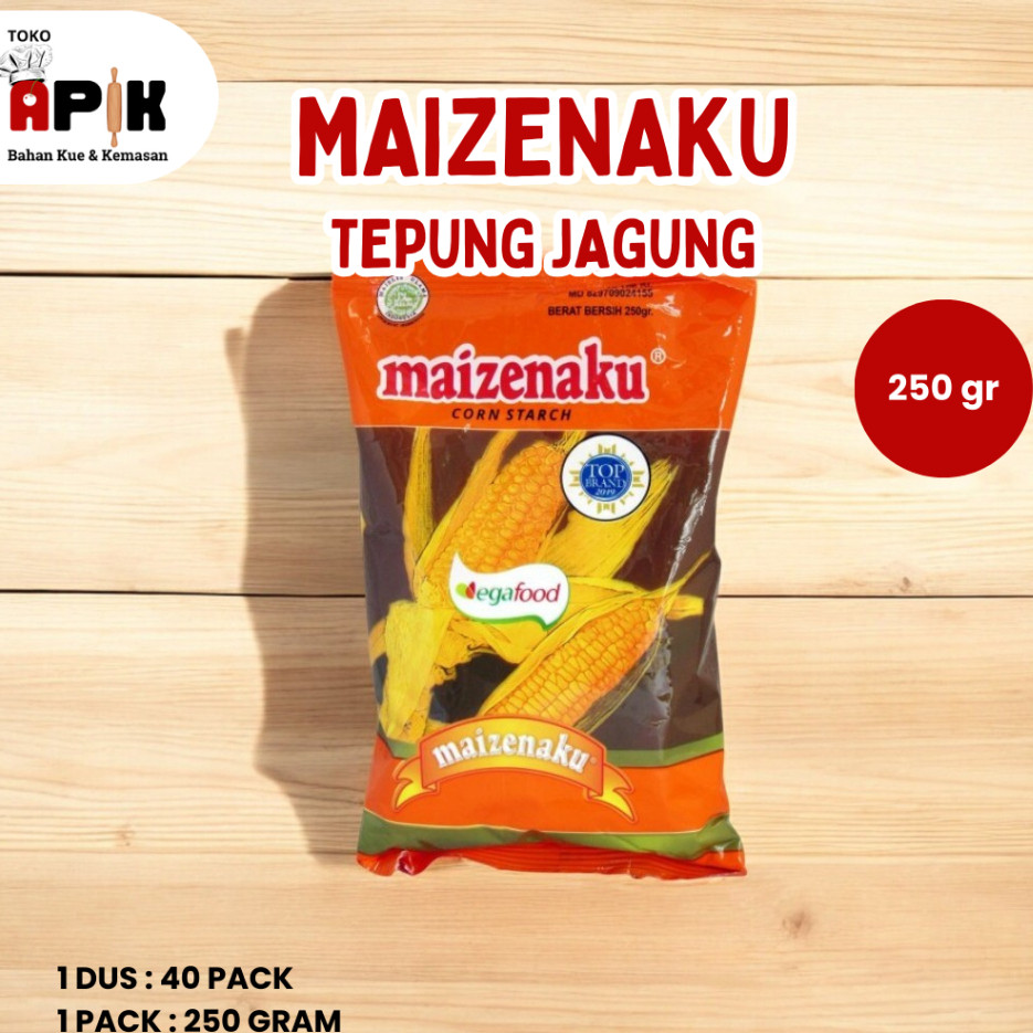 

TEPUNG PATI JAGUNG MAIZENAKU / CORN STARCH 100gram dan 250 gram