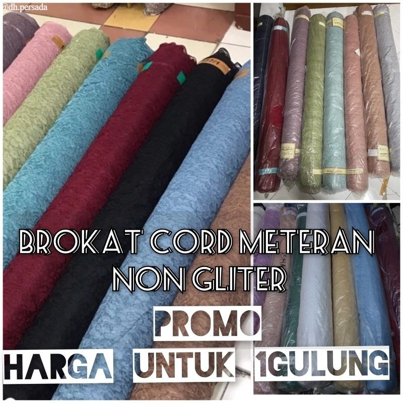 Grosir Kain Brokat Katun Meteran Brokat Tulang Harga Yard Minimal Order 1 Roll