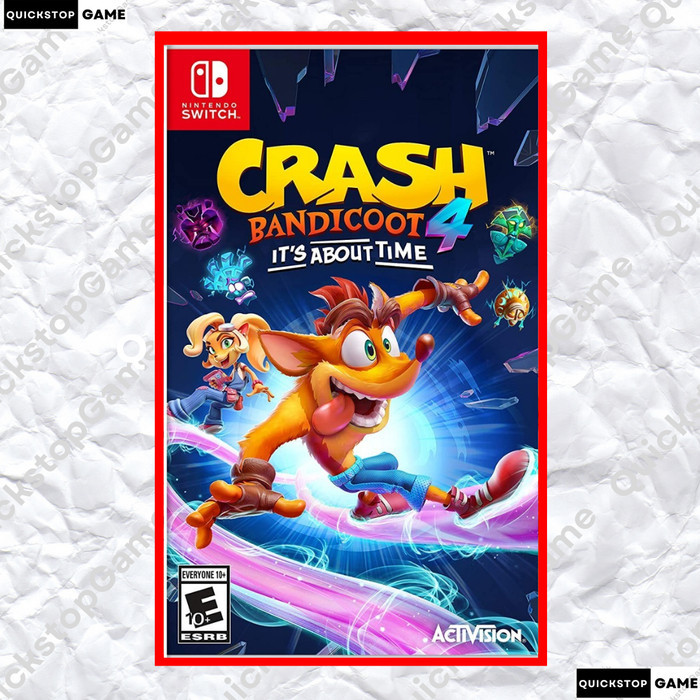 Crash Bandicoot 4 : It's About Time Nintendo Switch Digital -SECONDARY