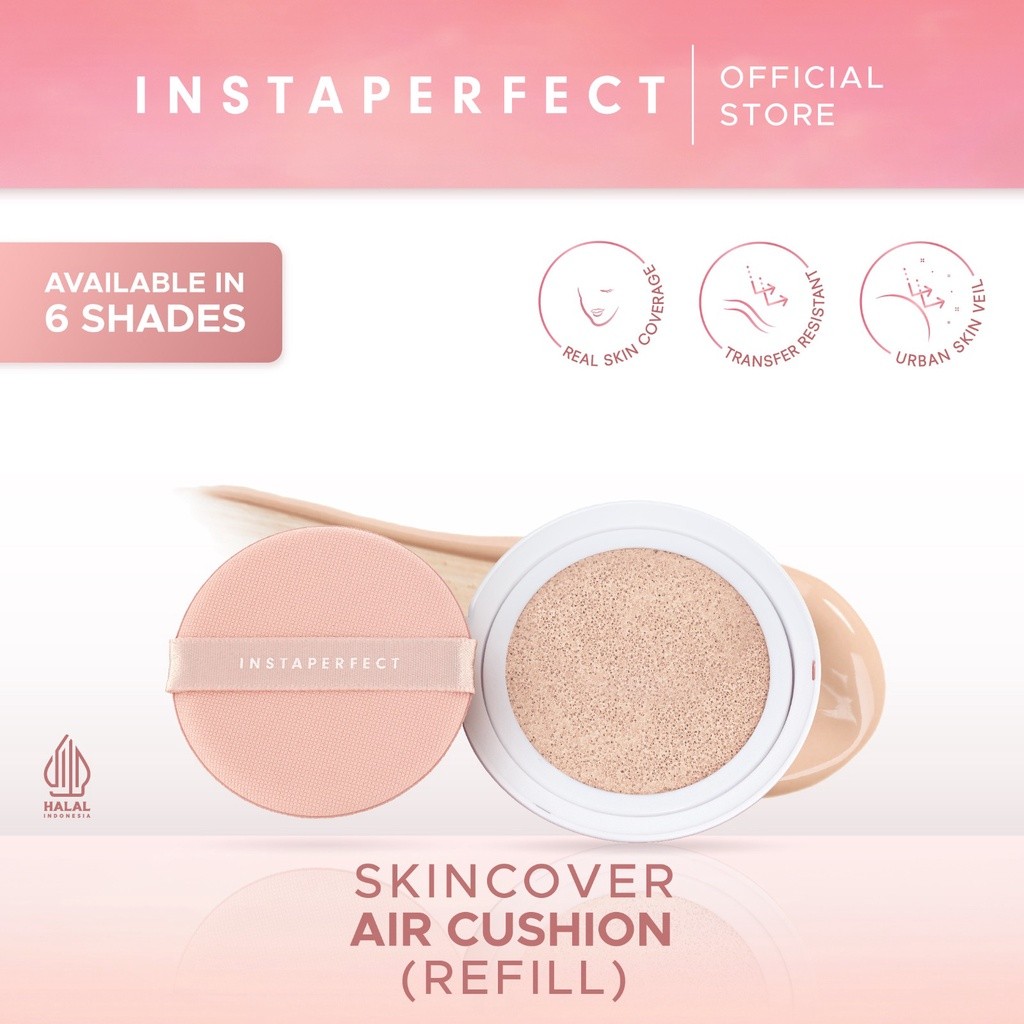 [Gift Not For Sale] Instaperfect Refill Skincover Air Cushion 22 Light Ivory 11 g