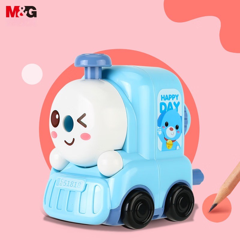 

M&G Little Train Hand Sharpener Automatic Lead Entry Student Sharpener Pencil Sharpener Pencil Sharpener School Supplies